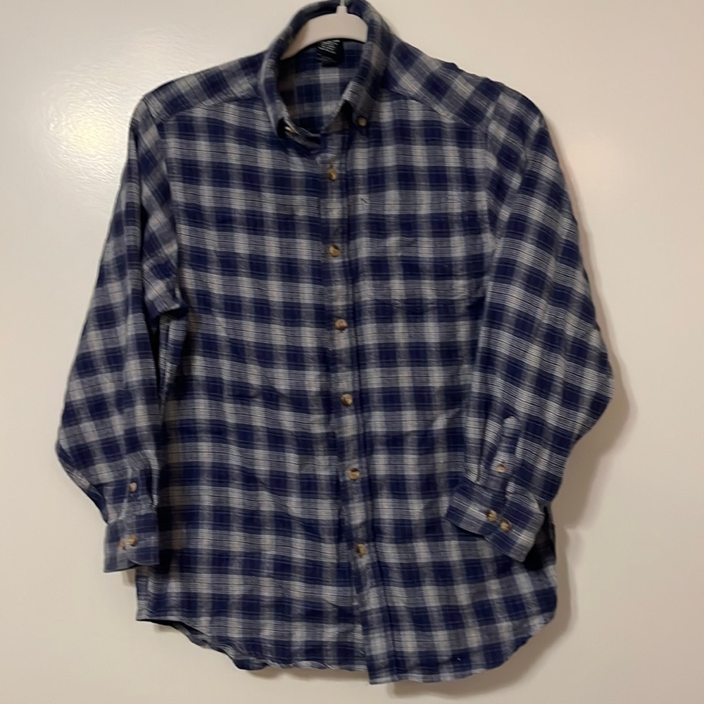 Lands End flannel size M